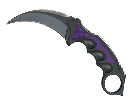 ★ StatTrak™ Karambit | Ultraviolet (Minimal Wear)